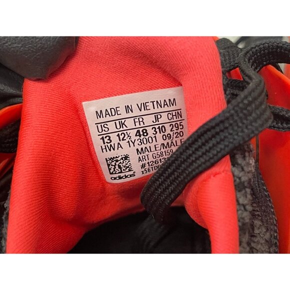 Adidas Ultra 4D 5.0 'Black Solar Red' G58159 3d RARE Prime Knit Upper Size 13 - Picture 7 of 8
